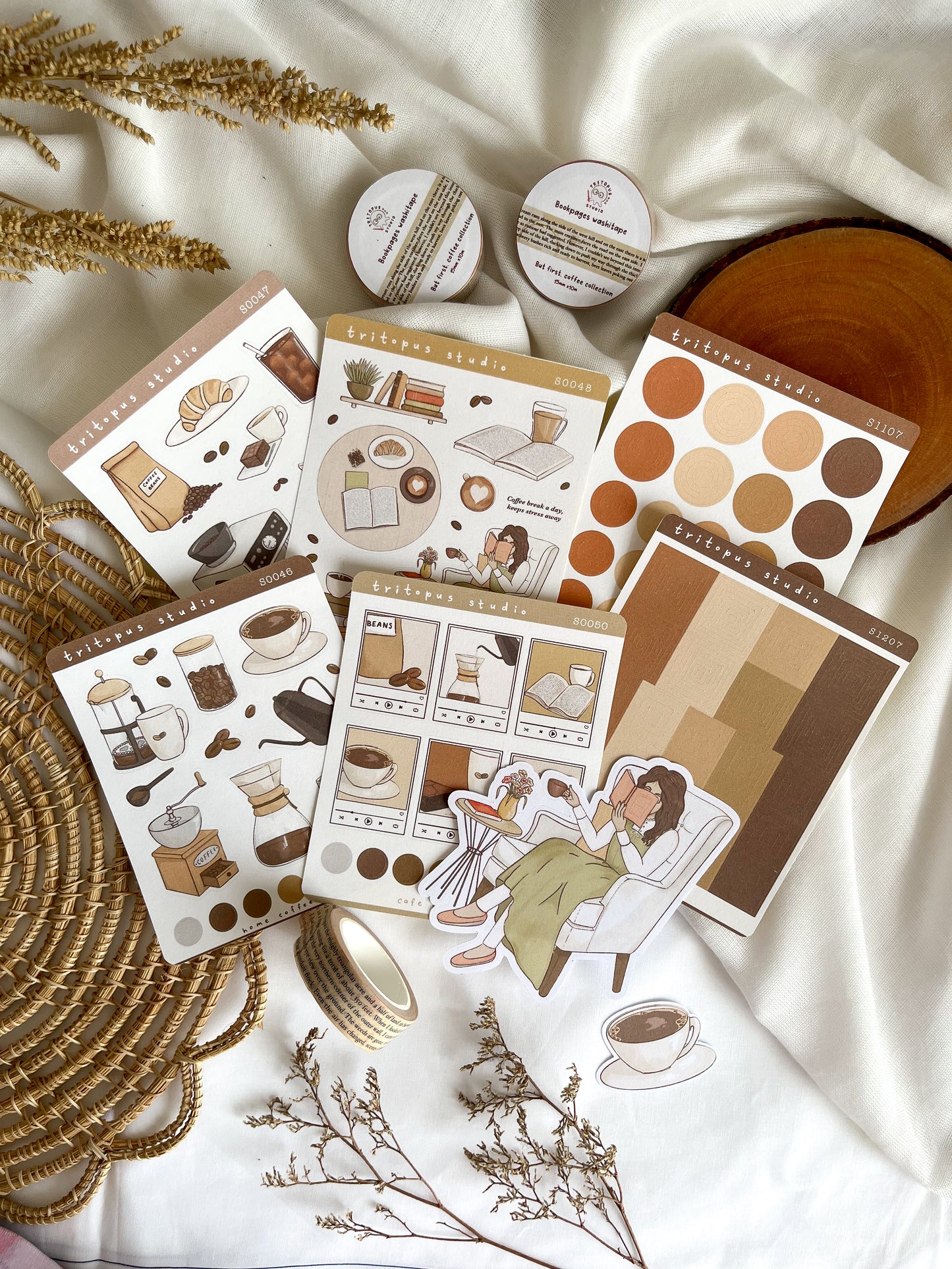 but first, coffee sticker bundle