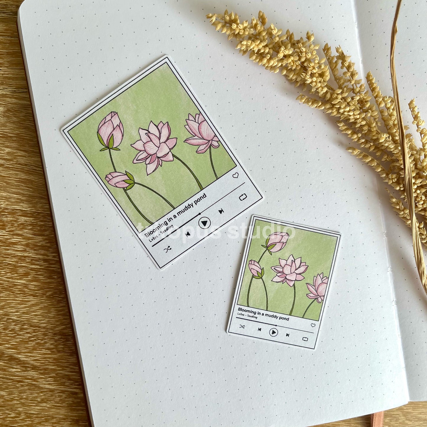 summer playlist die cut stickers