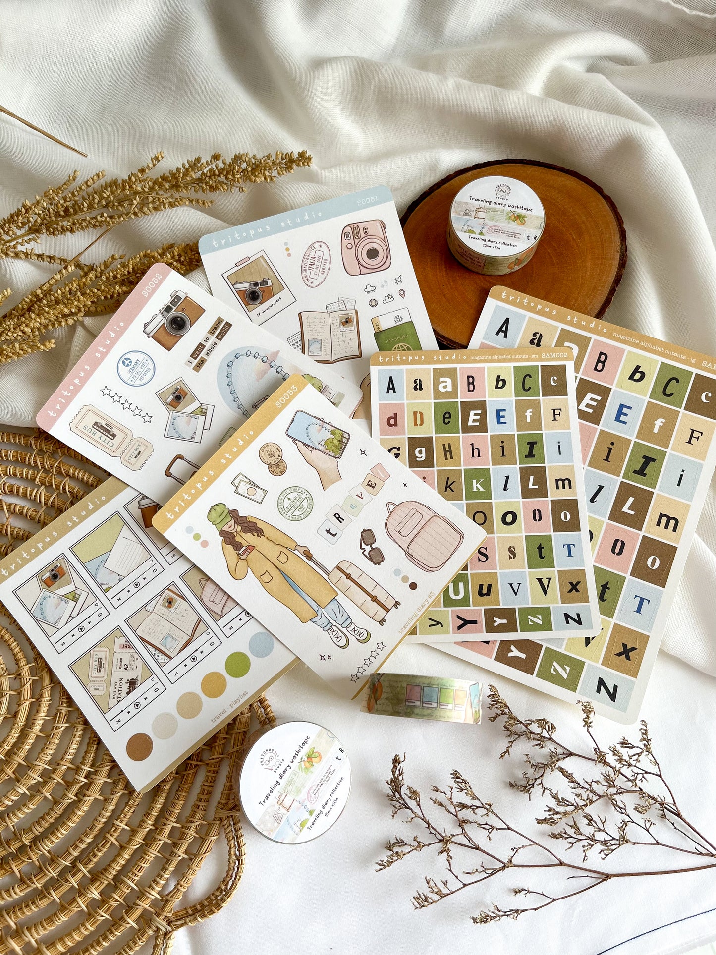traveling diary collection (full bundle)