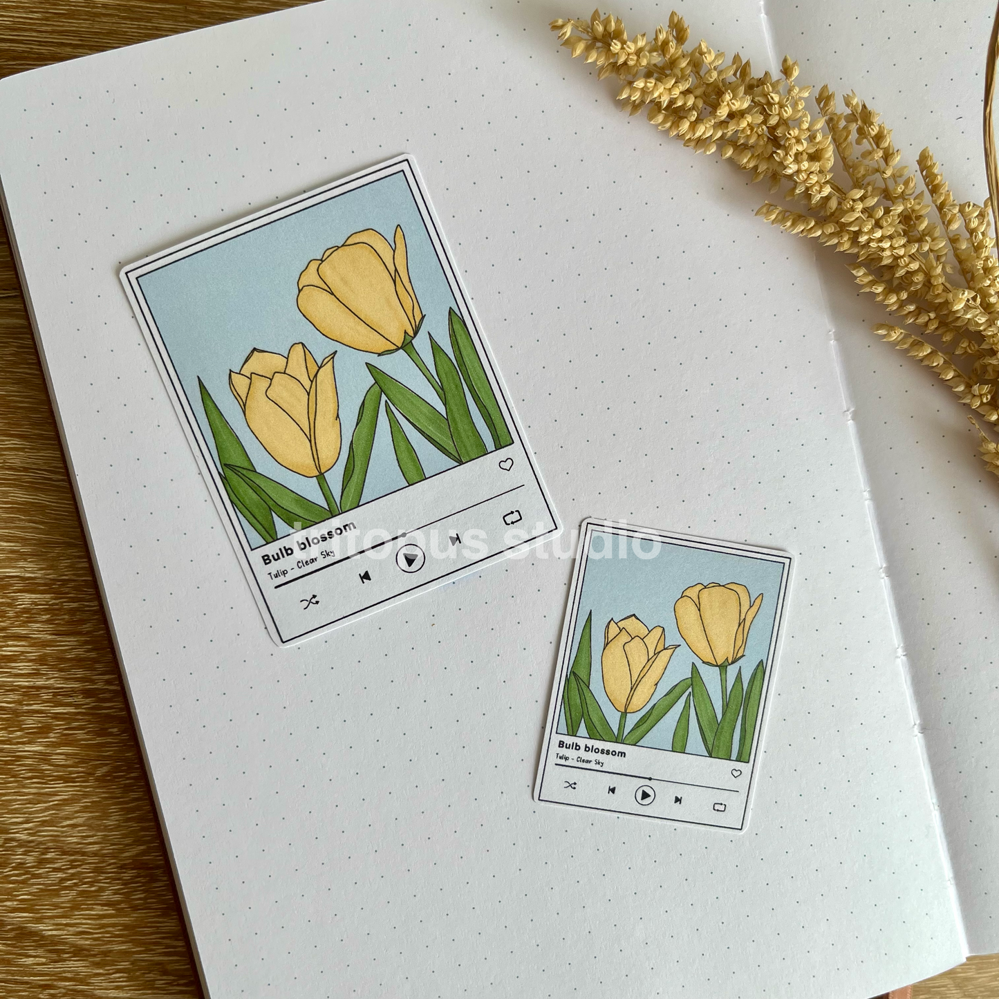 summer playlist die cut stickers