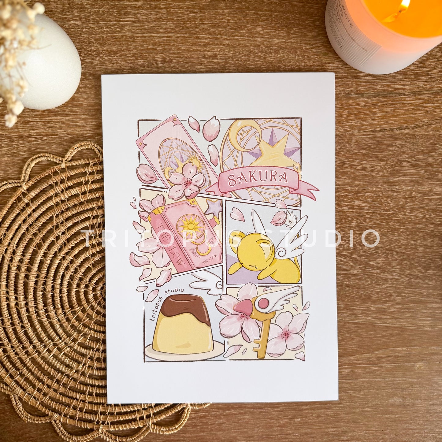 Card captor sakura Art print