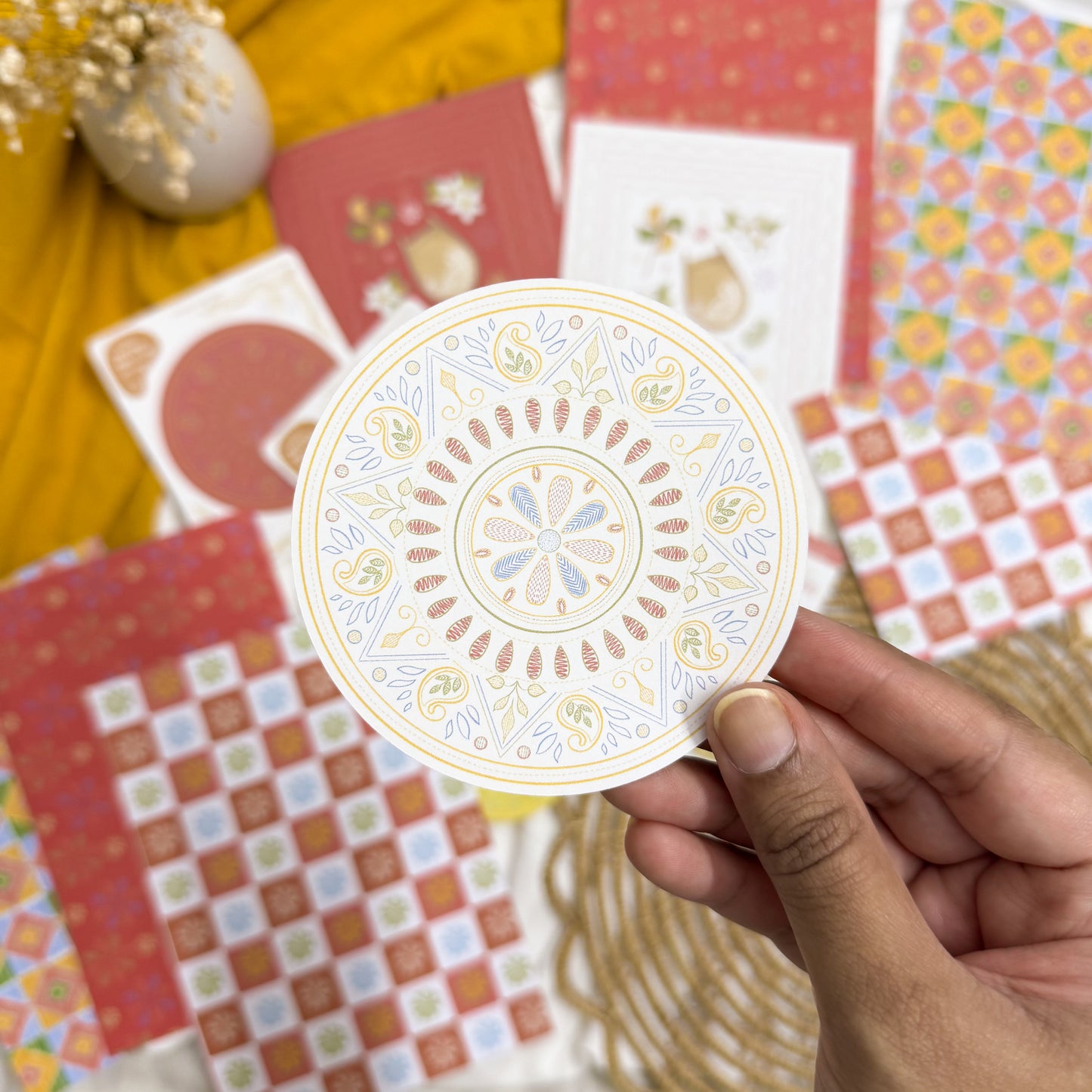 Pohela Boishaakh sticker flakes