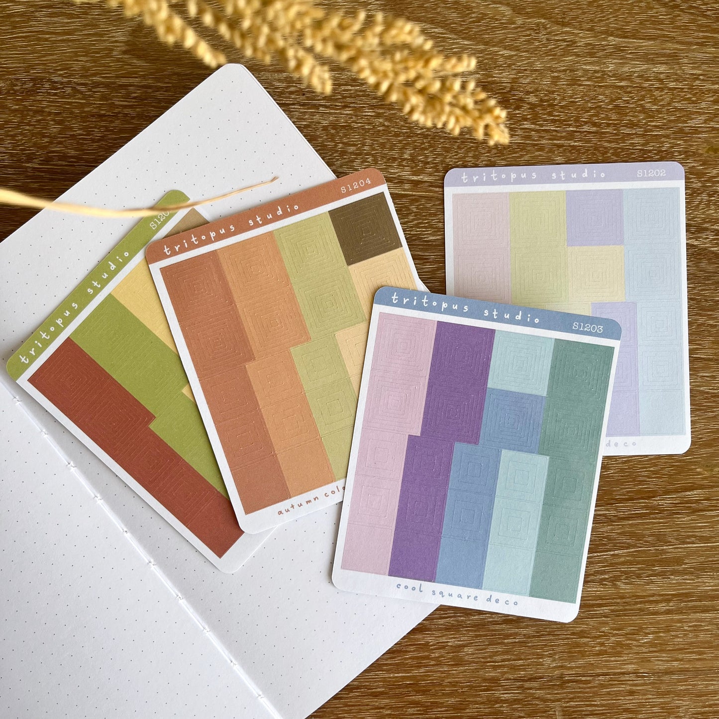Square Sticker Sheet