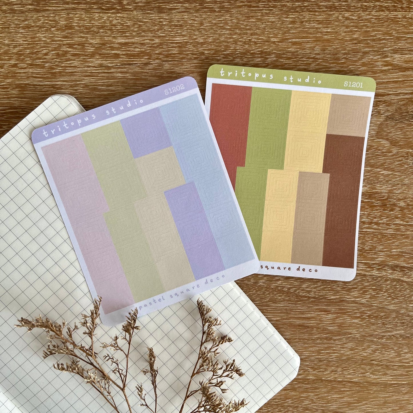 Square Sticker Sheet