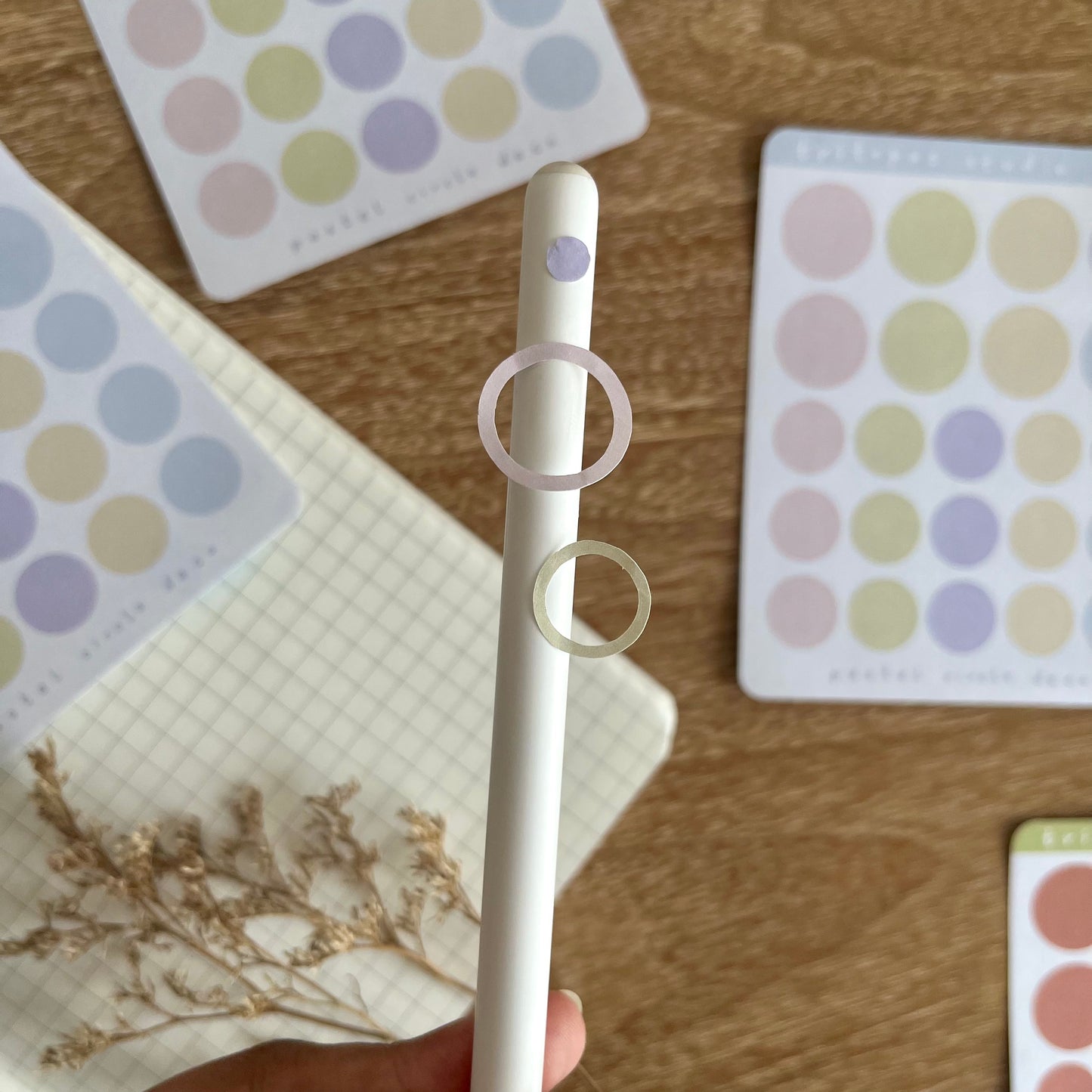 Circle and Eyelet Stickersheet