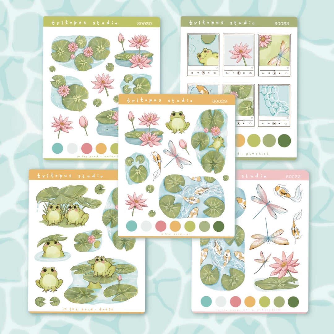 In the pond bundle