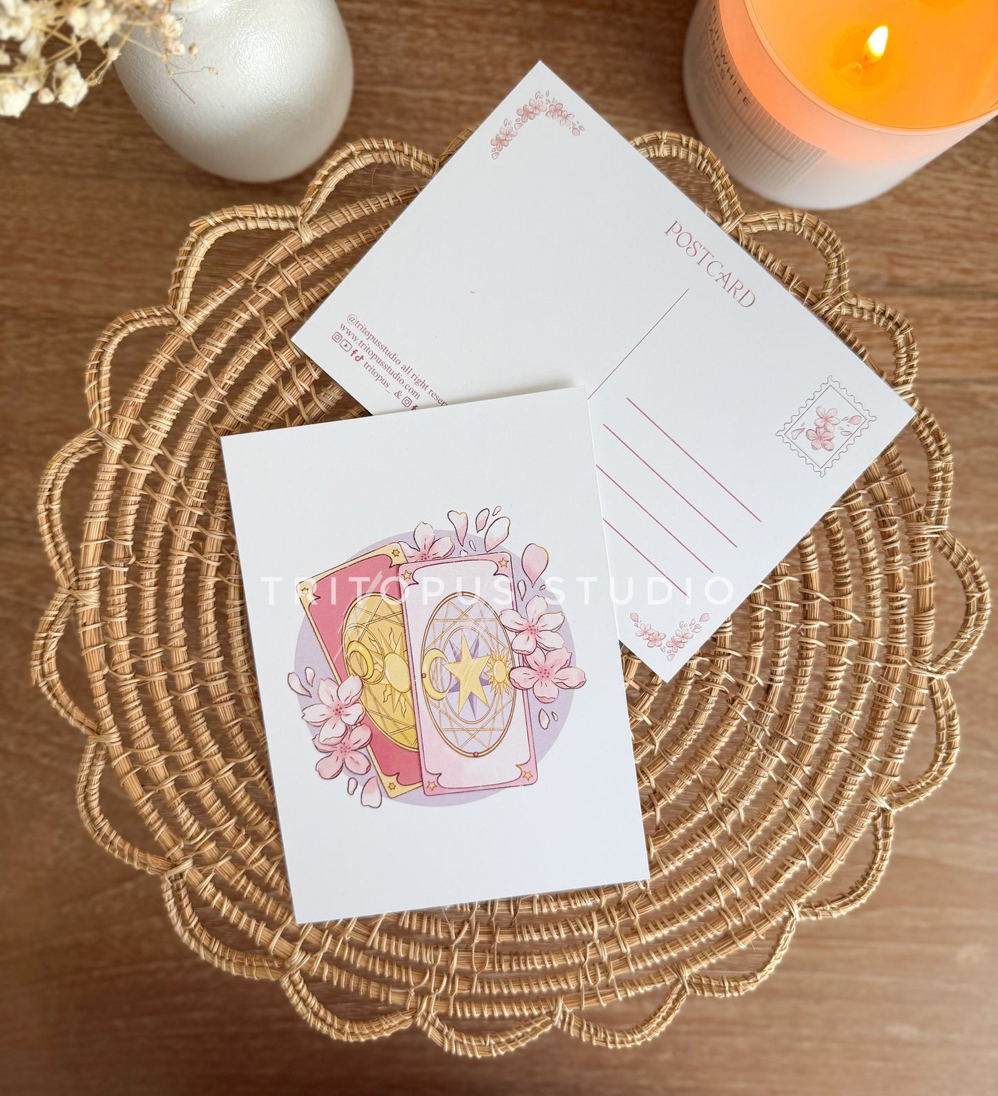 clow-cards of sakura postcard