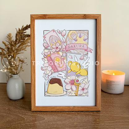 Card captor sakura Art print