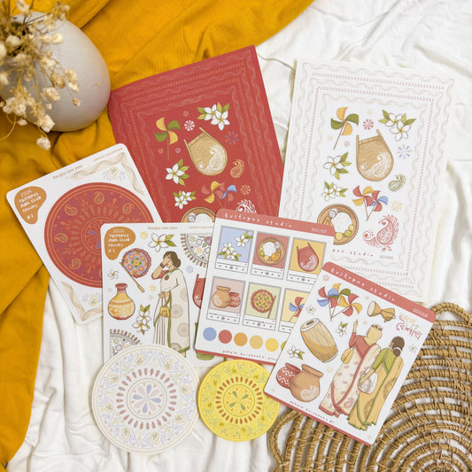 Pohela Boishaakh sticker bundle
