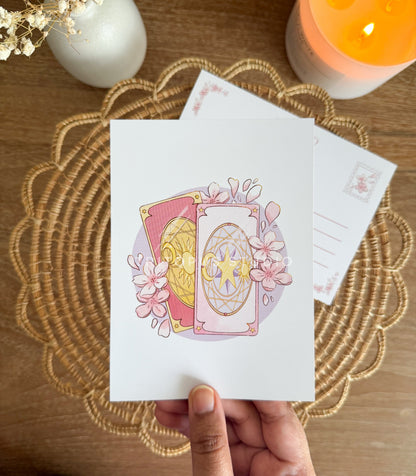 clow-cards of sakura postcard