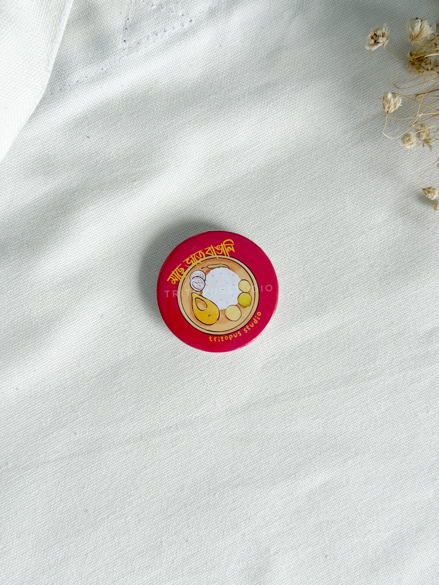 bangali button badge