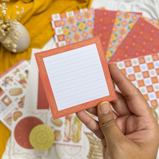 Pohela Boishaakh handmade notepad