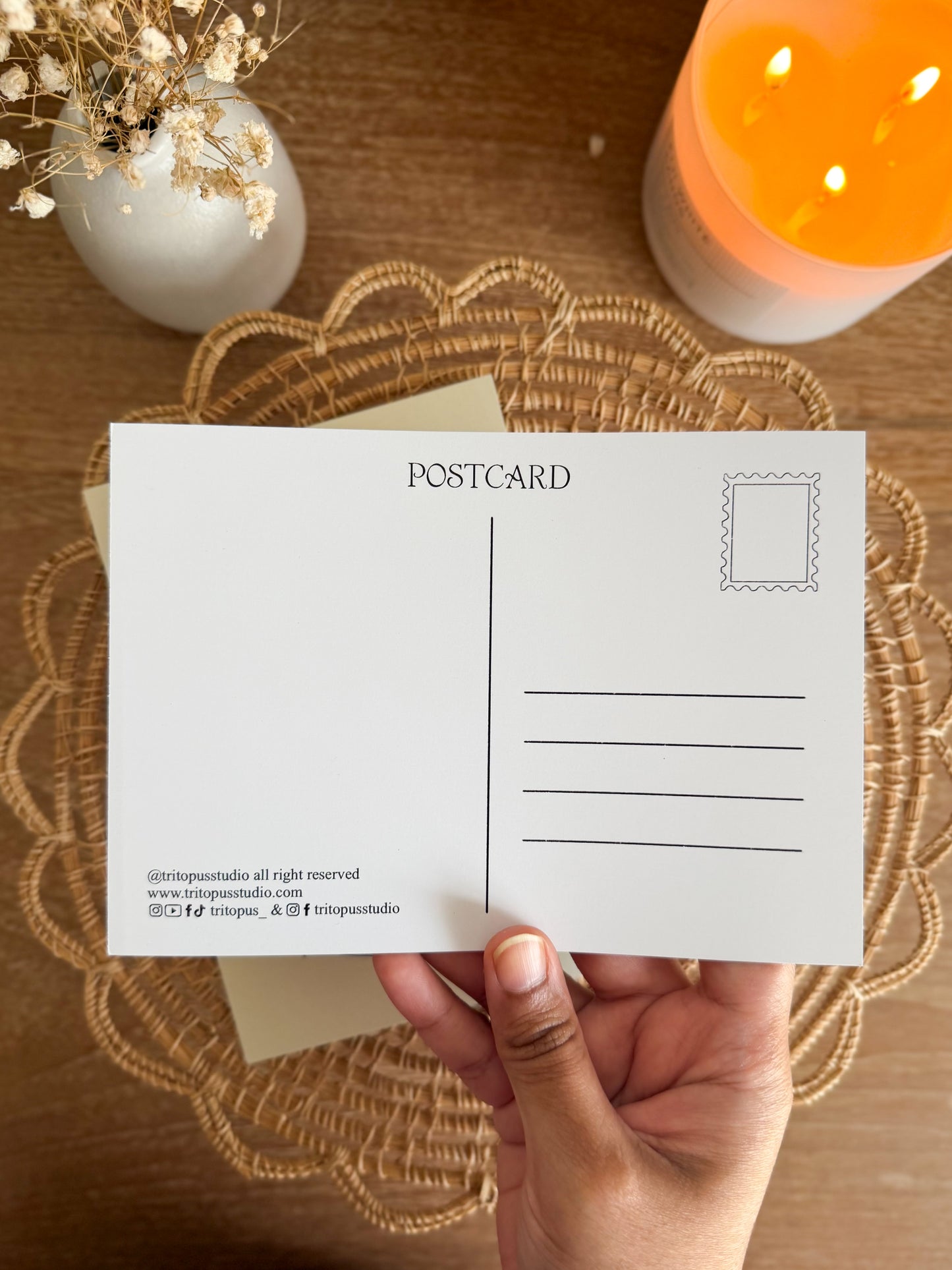 Icecream parlour postcard