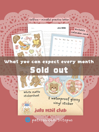 Tritopus snail mail club - fox tales