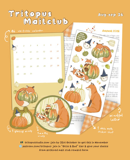 Tritopus snail mail club - fox tales