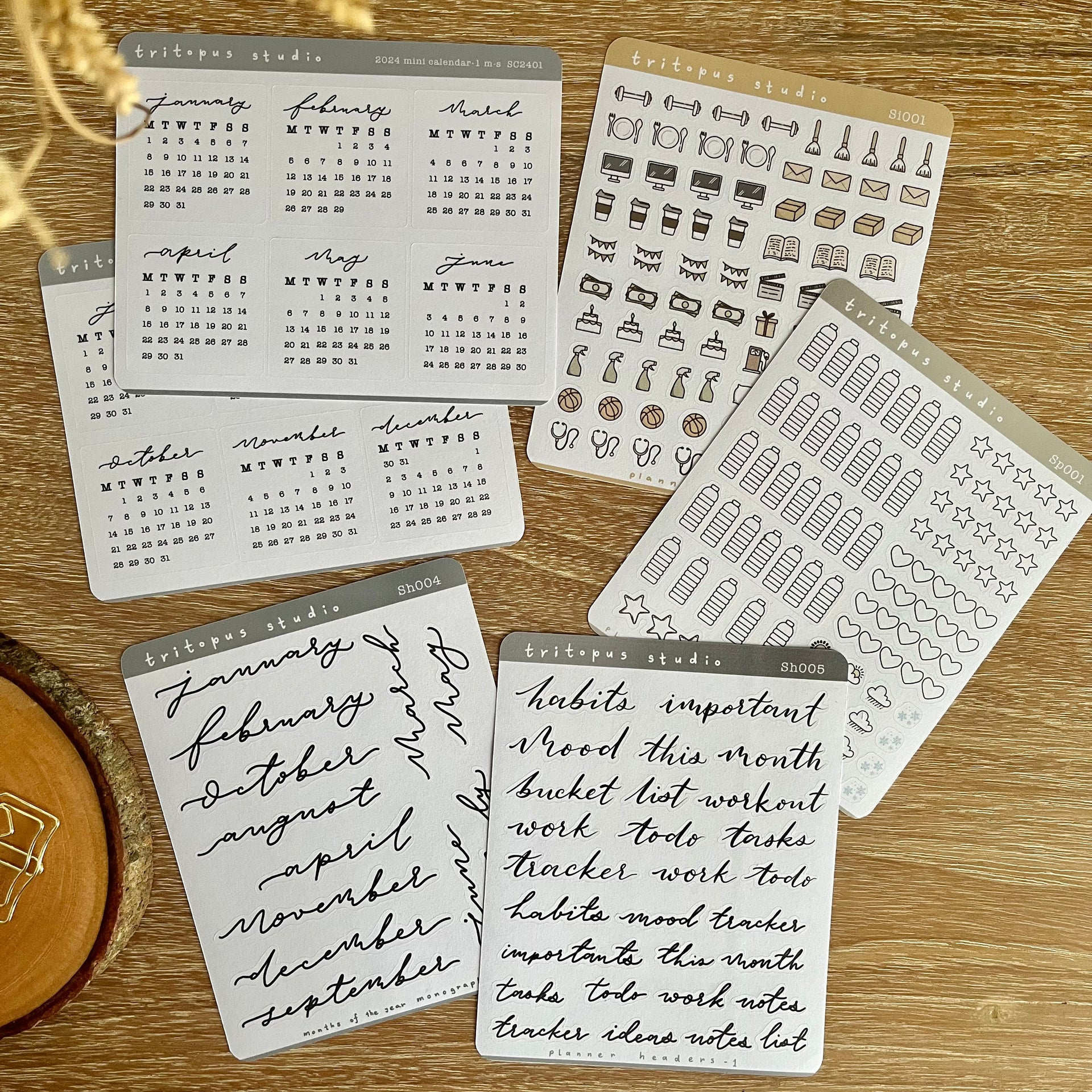Gold Planner Stickers - Planner Sticker Pack - Bullet Journal Sticker for  Sale by AnyKitty